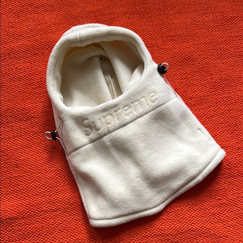 Supreme Cream Hooded Balaclava